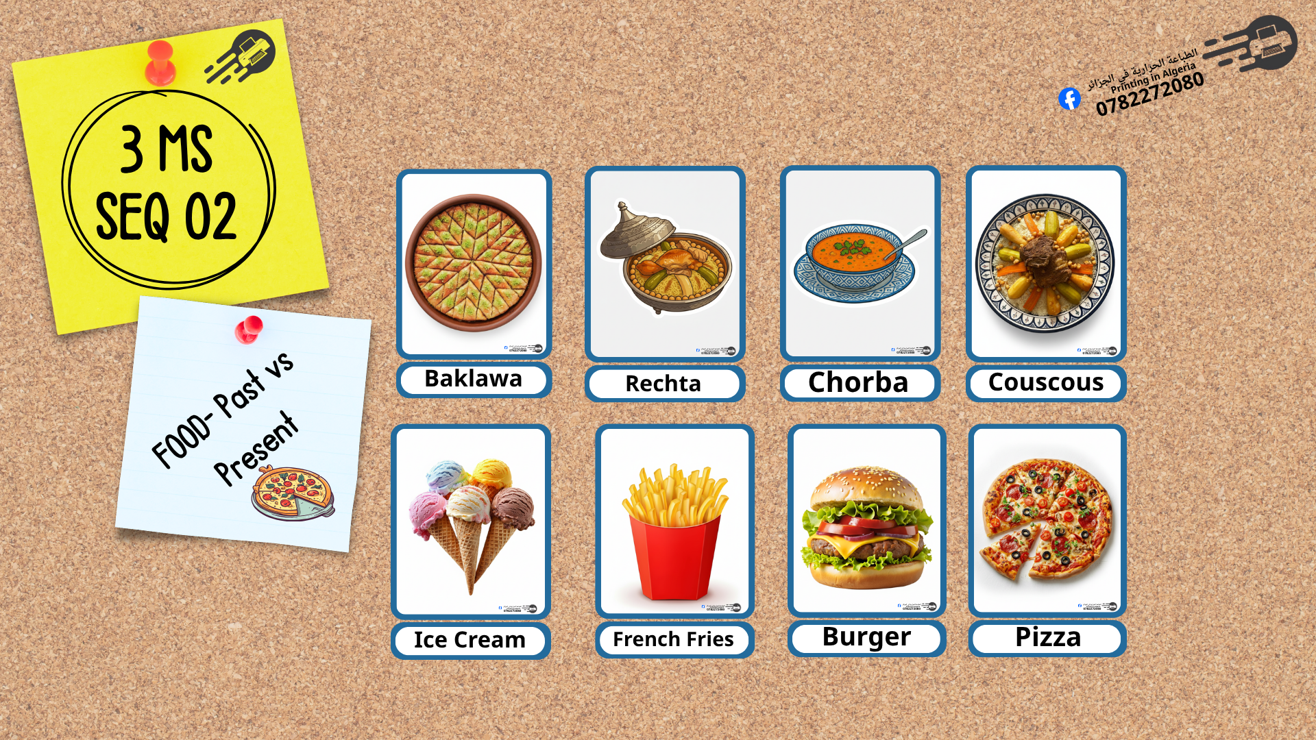 📚 English Flashcards | 3MS | Sequence 2: Me and My Lifestyle - الصورة 4